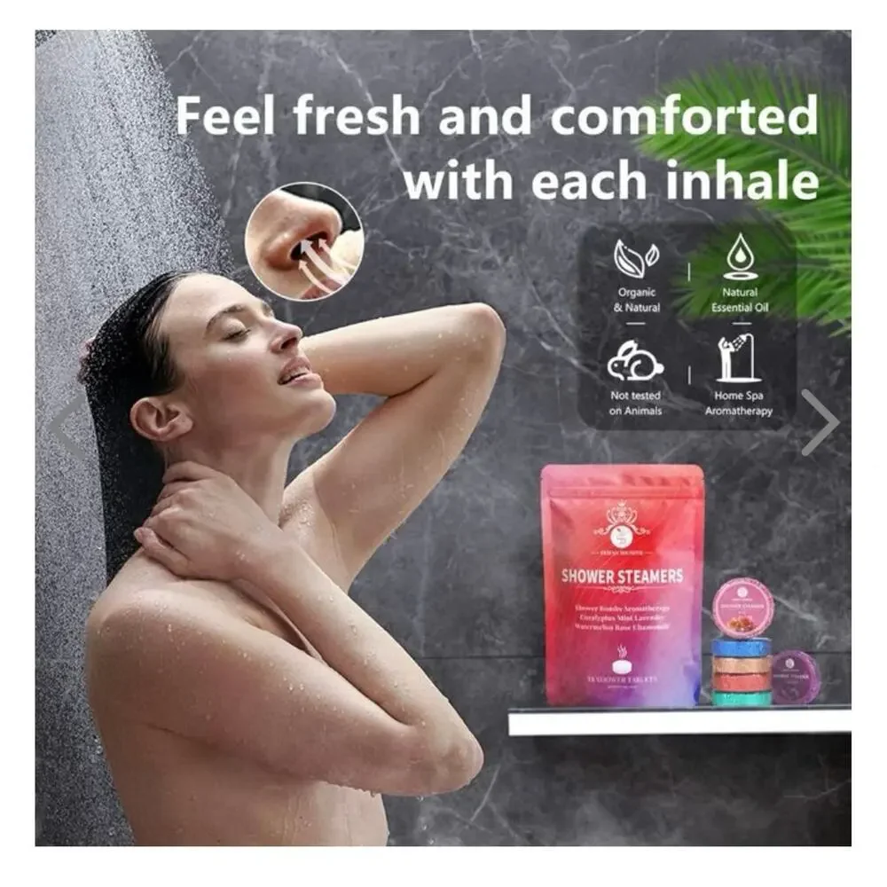 FEIFAN Shower Steamers Aromatherapy 18-Pack Shower‎ Bombs